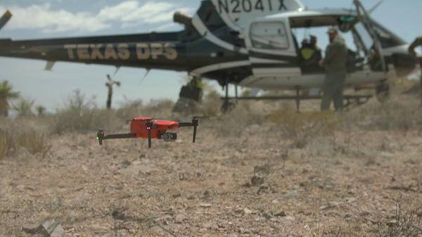 Drone in dessert