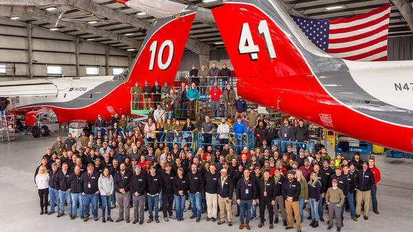 Photo of Neptune Aviation team