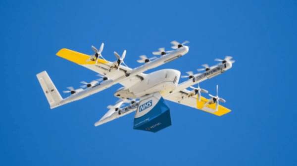 NHS apian wing drone