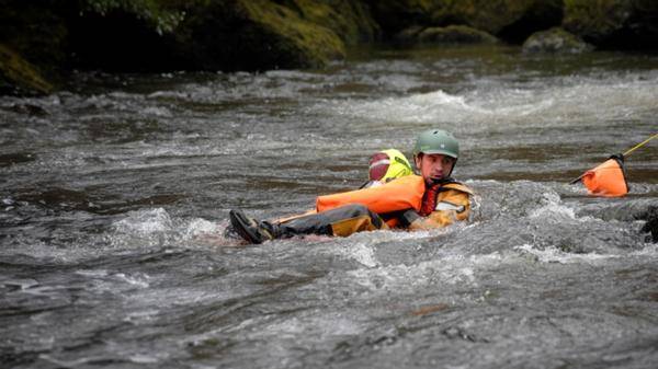 Ruth Lee Manikin swift water rescue