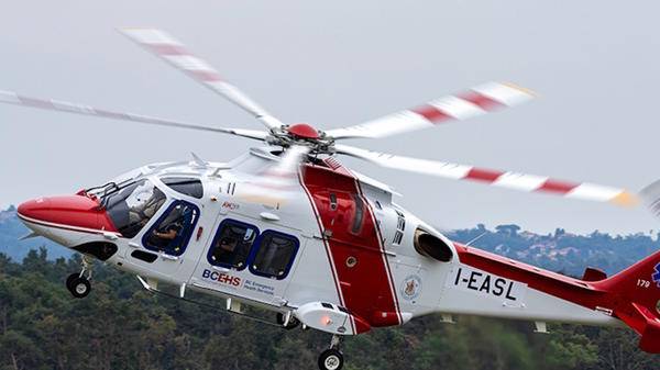 LCI Babcock Canada helicopter