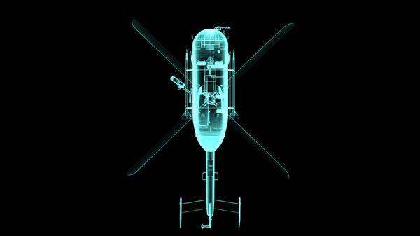 Helicopter graphic