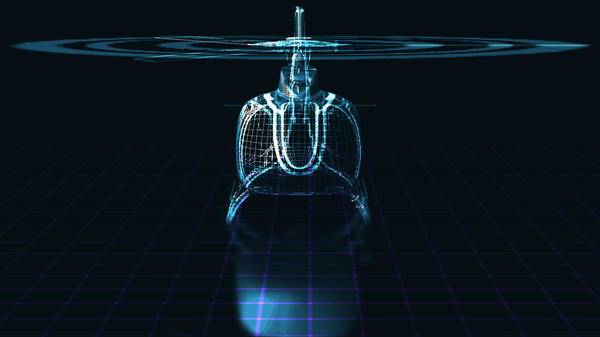 Helicopter graphic