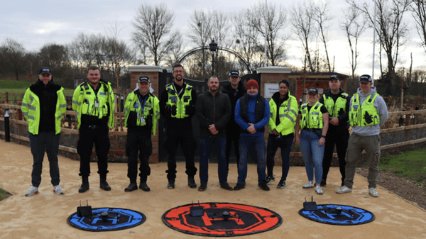 Hertfordshire Constabulary drone team
