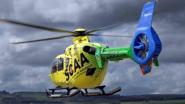 SCAA helicopter