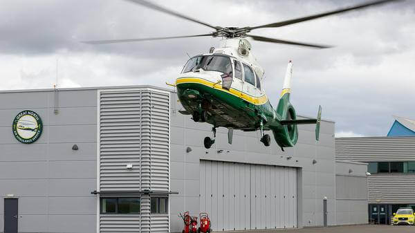 Helicopter landing
