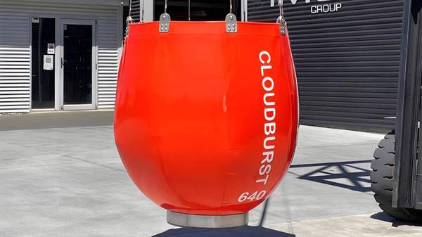 Cloudburst fire bucket