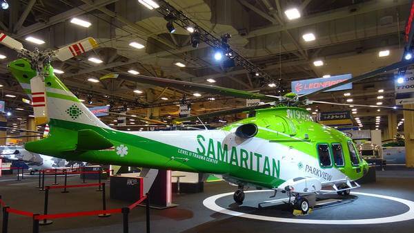 Samaritan helicopter