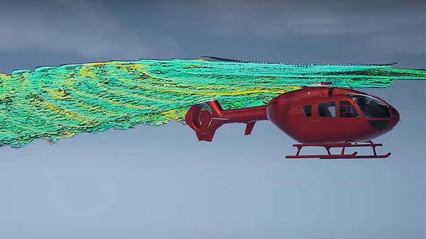 Helicopter graphic