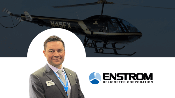 Adam Richardson, President and CEO of Enstrom