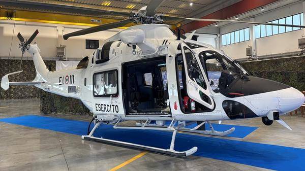 Italian Army receives first UH-169D light utility helicopter