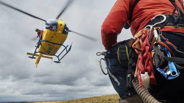 Helicopter landing