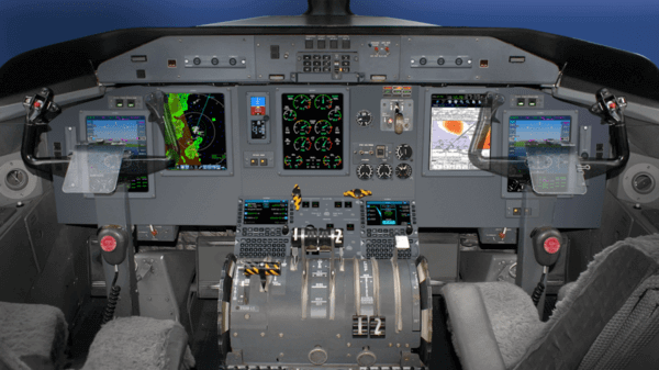 Dash 8 UA avionics