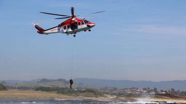 NSW Ambulance helicopter