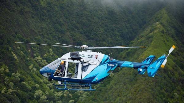 Maui Police Department new multi-mission helicopter
