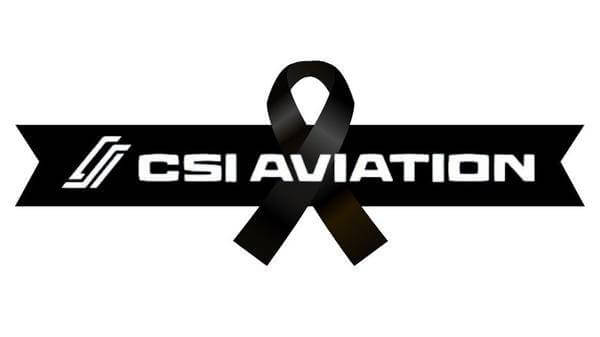CSI Aviation black ribbon