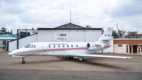 AMREF Jet Air Ambulance