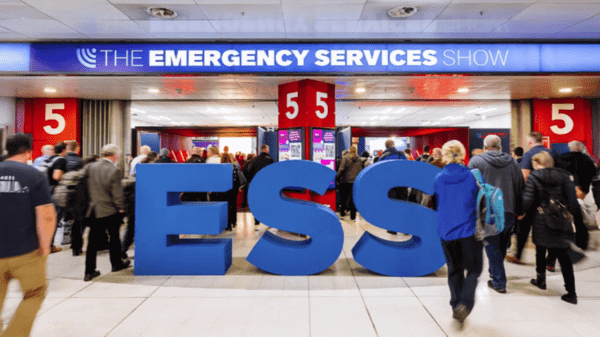 Emergency Services Show entrance