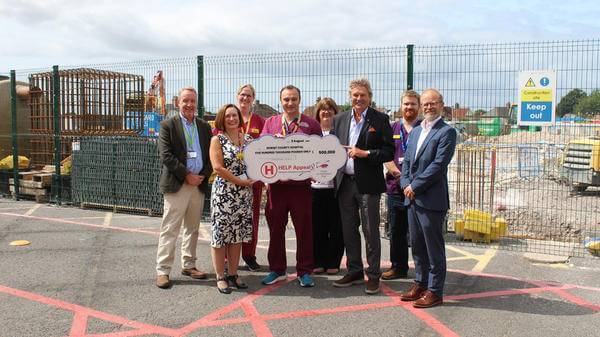 Plans for new Dorset helipad advance with HELP Appeal funding