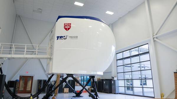 Bell’s 525 simulator secures FAA interim Level C qualification