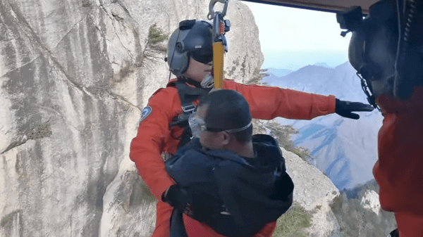 Orange SAR workers
