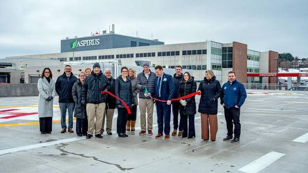 Helipad Aspirus Wisconsin