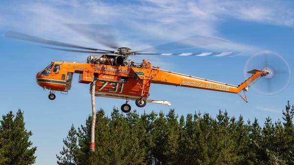 Ecocopter by Helisul deploys helicopters in Chile to fight wildfires |  AirMed&Rescue