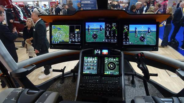 Helicopter cockpit