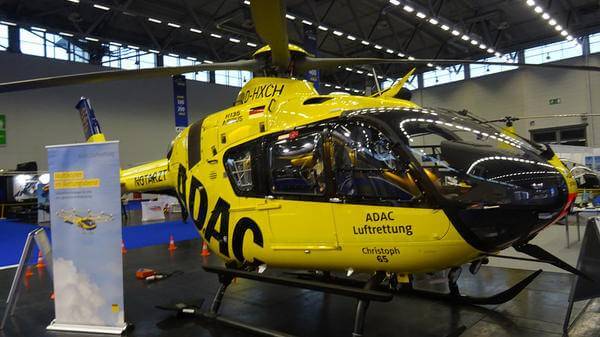 ADAC yellow helicopter