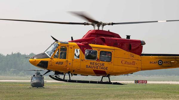 Helicopter landing