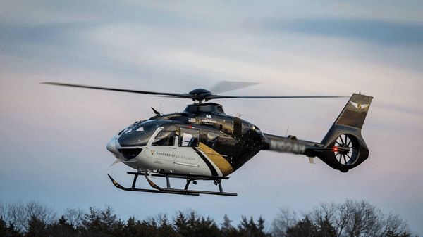 Vanderbilt helicopter