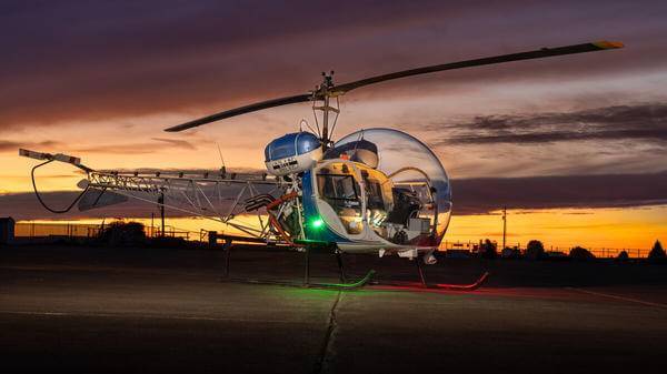 ASU completes Bell 47 upgrade for Wildhorse UAV monitoring missions