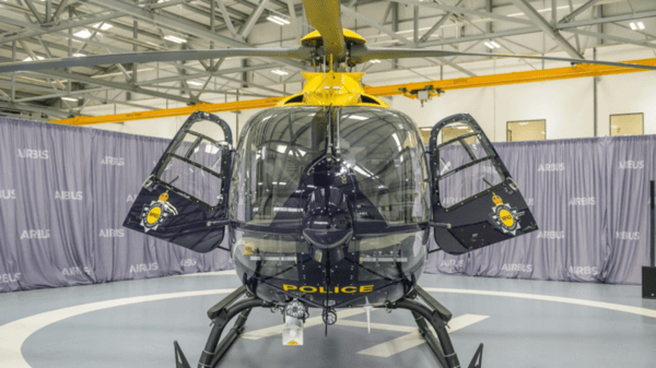 New NPAS Helicopter Airbus H135