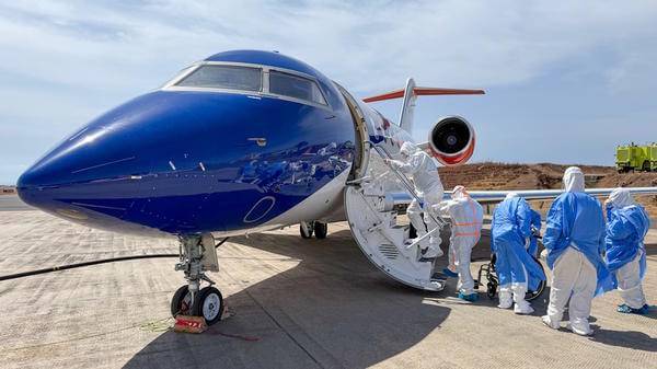 EAA cruise ship medevac