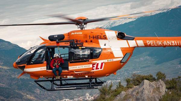 Tyrol Air Rescue copter