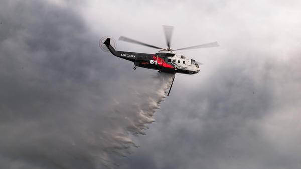 Coulson begins 101-day night vision helitanker deployment in BC wildfire fight