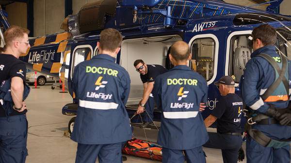 Flight paramedic training