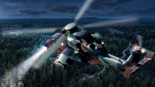 Thales 360° helicopter light boosts night rescue visibility