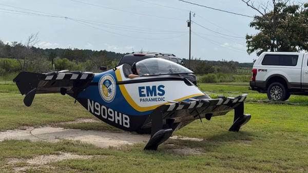 Hyde County deploys eVTOL aircraft for emergency medical response