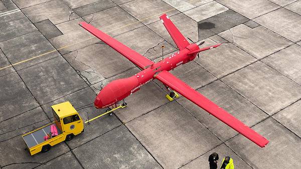 Drone parked