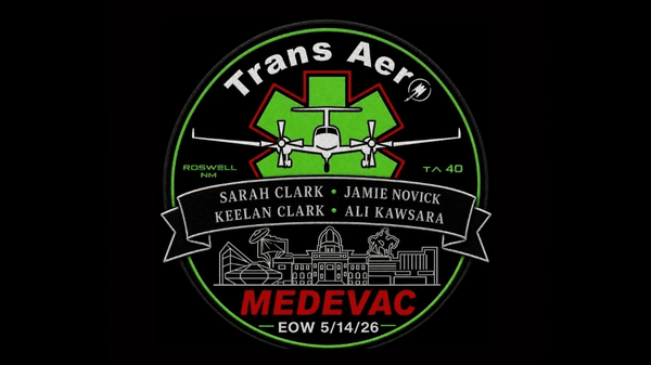 Trans aero medevac Badge