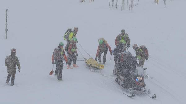 Italian Army mountain rescue