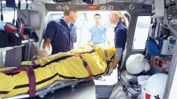 medical crew helicopter