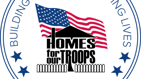 Homes for out troops logo
