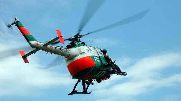 italian police helicopterBK117