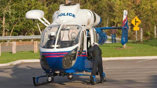 police helicopter MD902