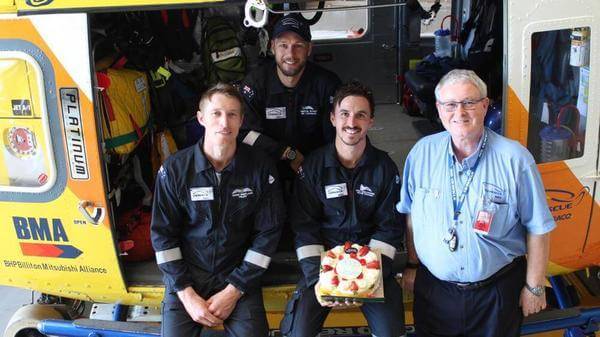 Air medical mission milestone for RACQ CQ Rescue