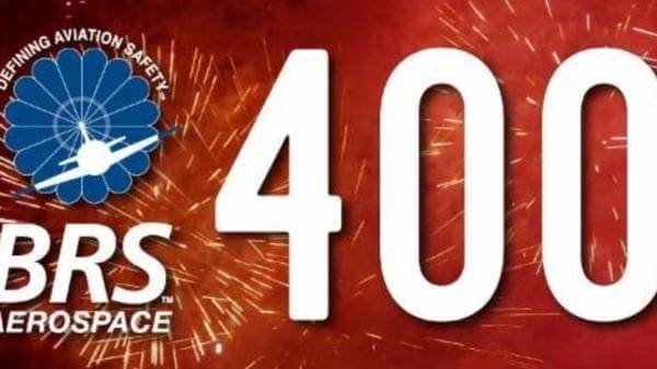 Over 400 lives saved by BRS Aerospace