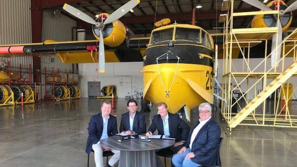 Viking CL-415 Enhanced Aerial Firefighter launch customer named