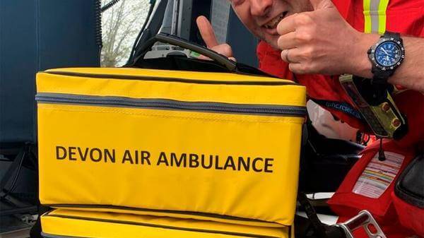 Devon Air Ambulance starts carrying freeze-dried plasma